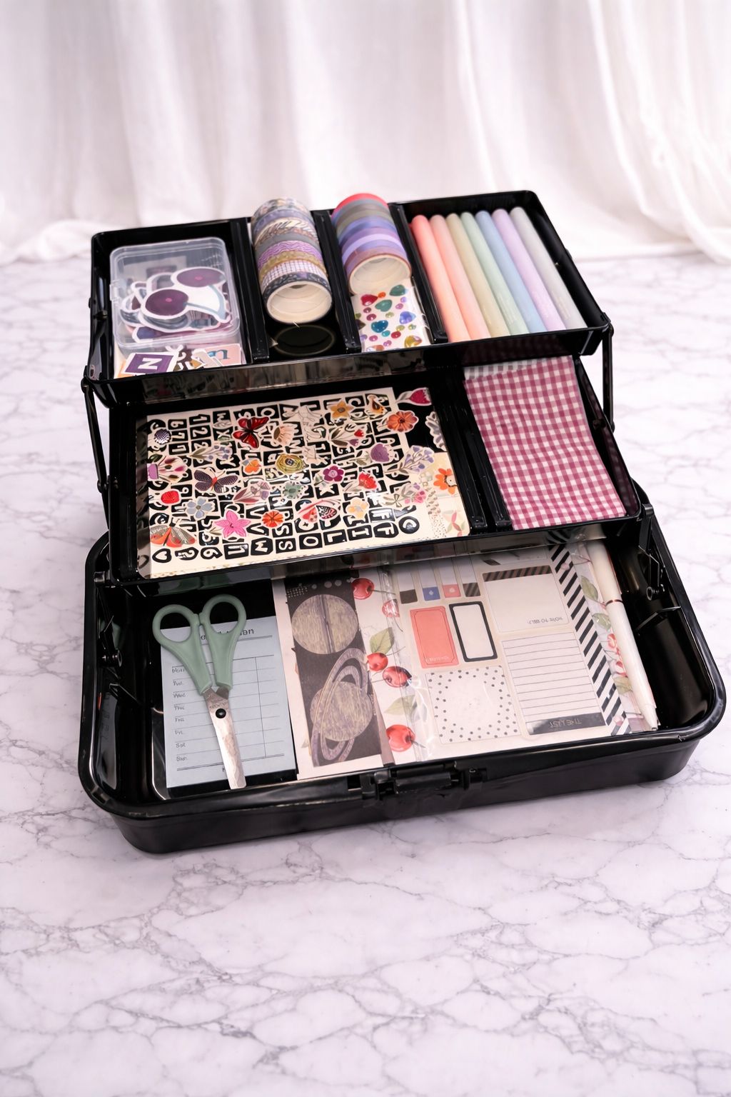 THE THOUGHT BOX kit contents